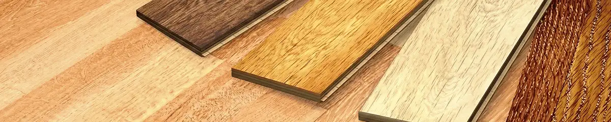 Cork floor boards close-up in New Orleans, LA