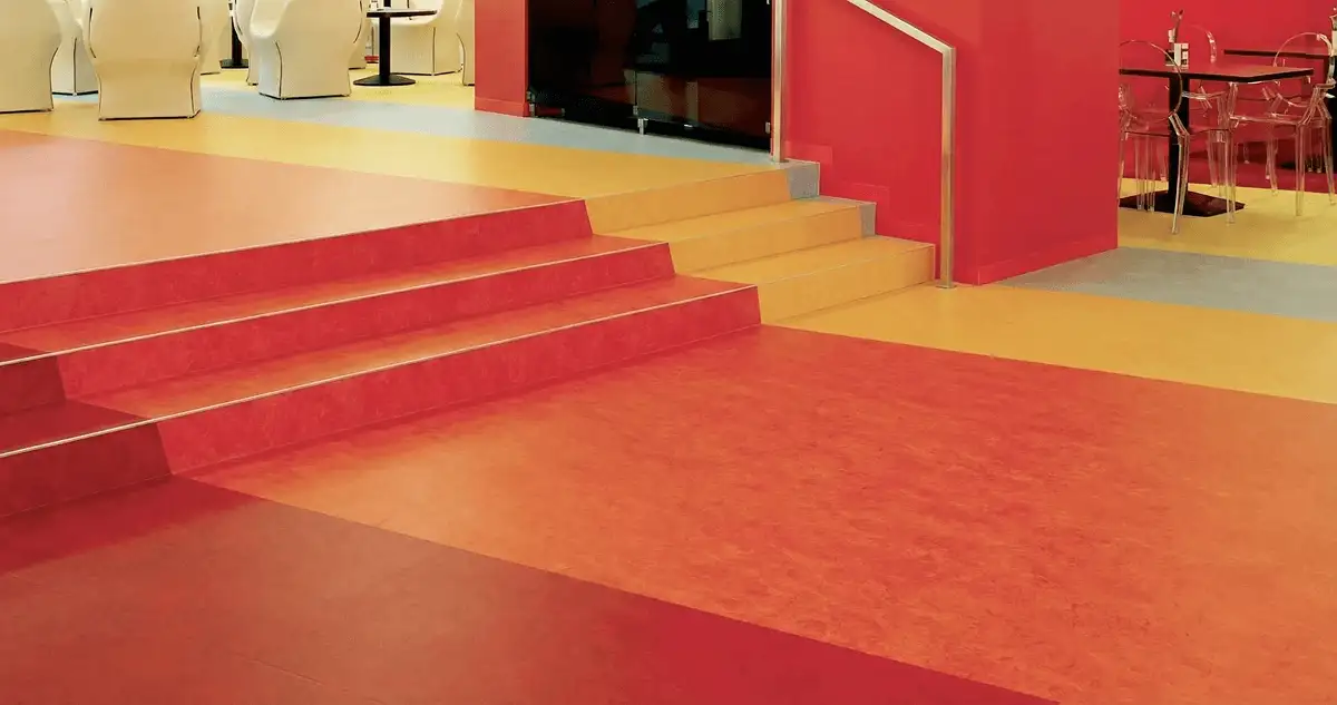 Snack bar with beautiful professionally installed linoleum flooring in New Orleans, LA